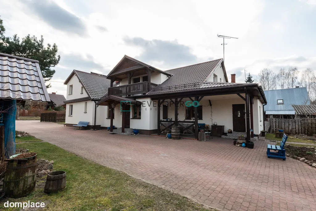 Dom na pięknej działce w Białowieży