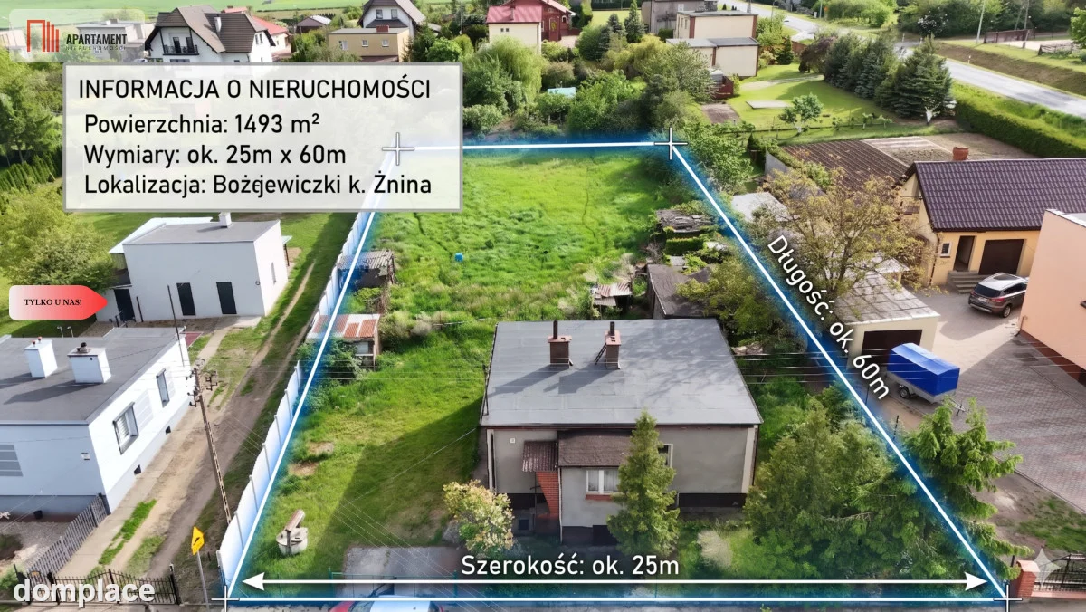 * Dom z potencjałem, duża działka - Bożejewiczki