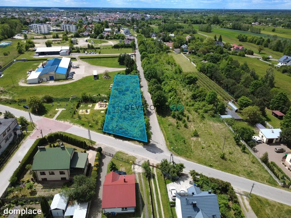 Działka budowlana 1715 m² – Łuków, ul. Rurowa