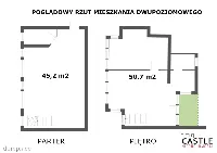 Dwupoziomowe pięknie doświetlone z tarasem — zdjęcie 2