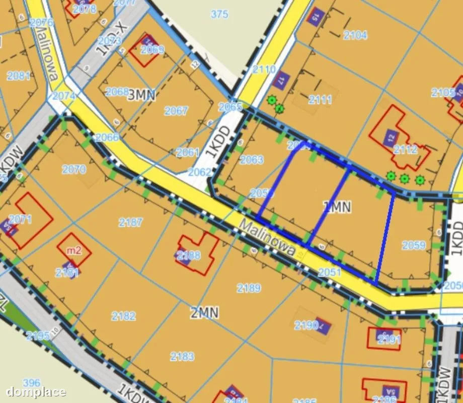 Działki budowlane na sprzedaż – Borówiec, Kamionki — zdjęcie 2