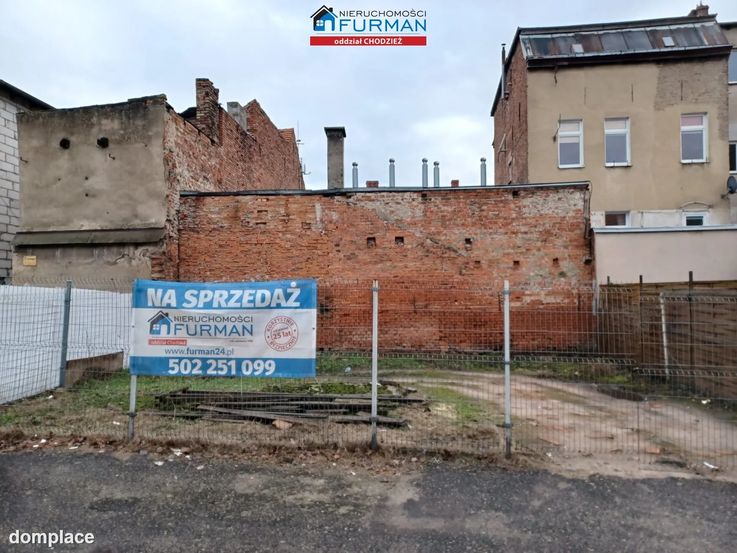 Działka — Chodzież, Centrum