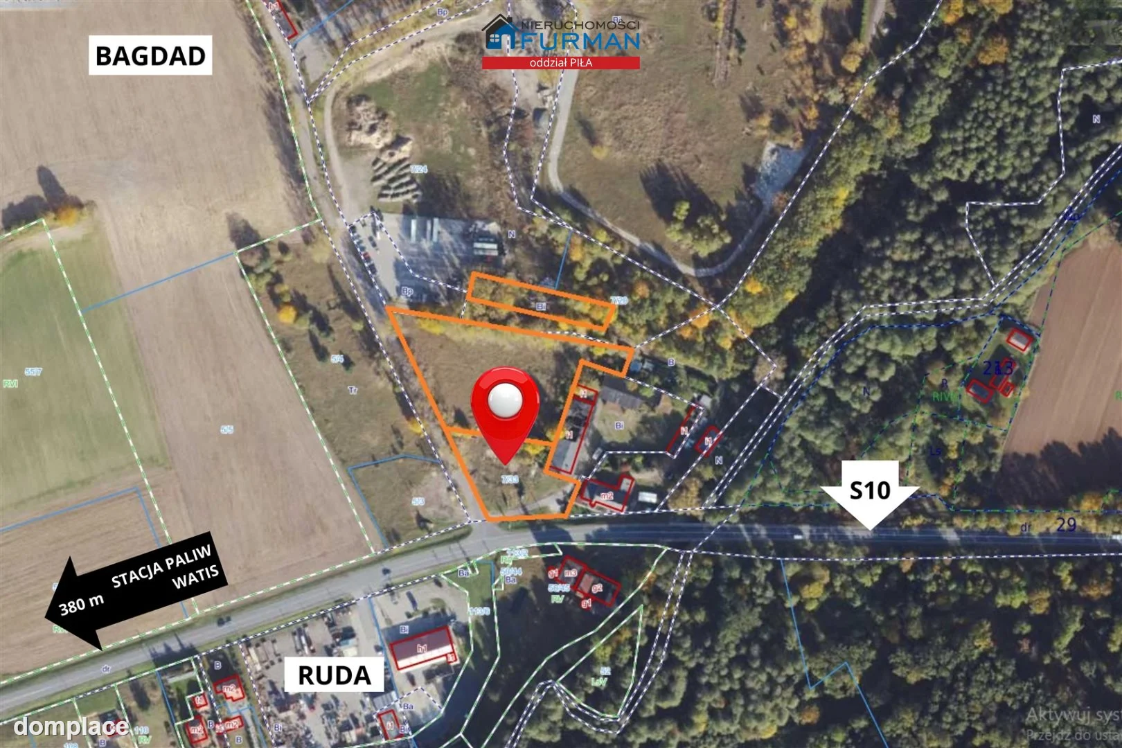 Działka — Ruda/Bagdad, Ruda/Bagdad