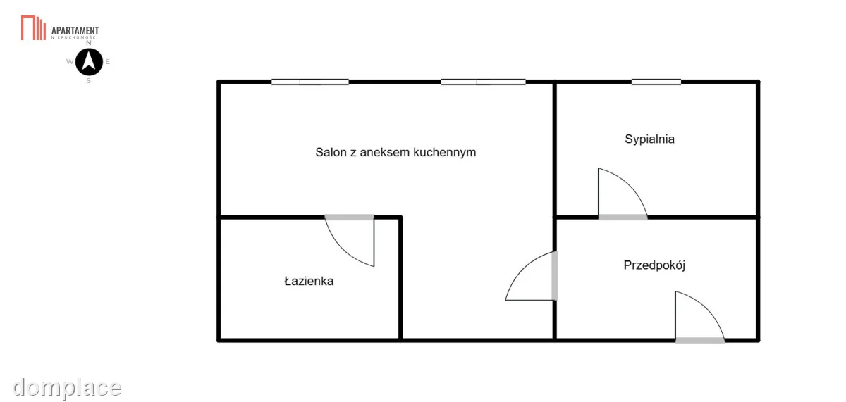 Przestronne 2-pokoje na *KAPUŚCISKACH* — zdjęcie 5