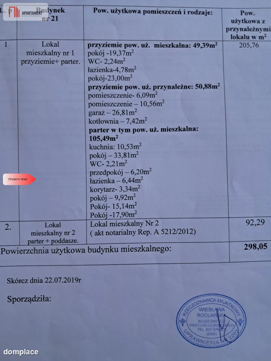 Dom 205m² Tczew Górki  | 2 mieszkania/Usługi — zdjęcie 16