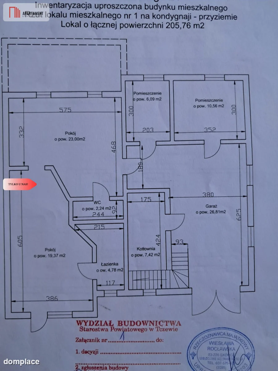 Dom 205m² Tczew Górki  | 2 mieszkania/Usługi — zdjęcie 17