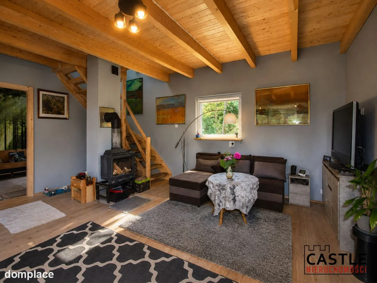 Dom przy lesie | 1221 m² działki | 2 domki — zdjęcie 2