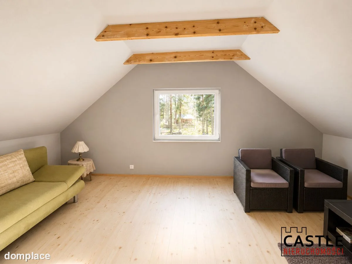 Dom przy lesie | 1221 m² działki | 2 domki — zdjęcie 5