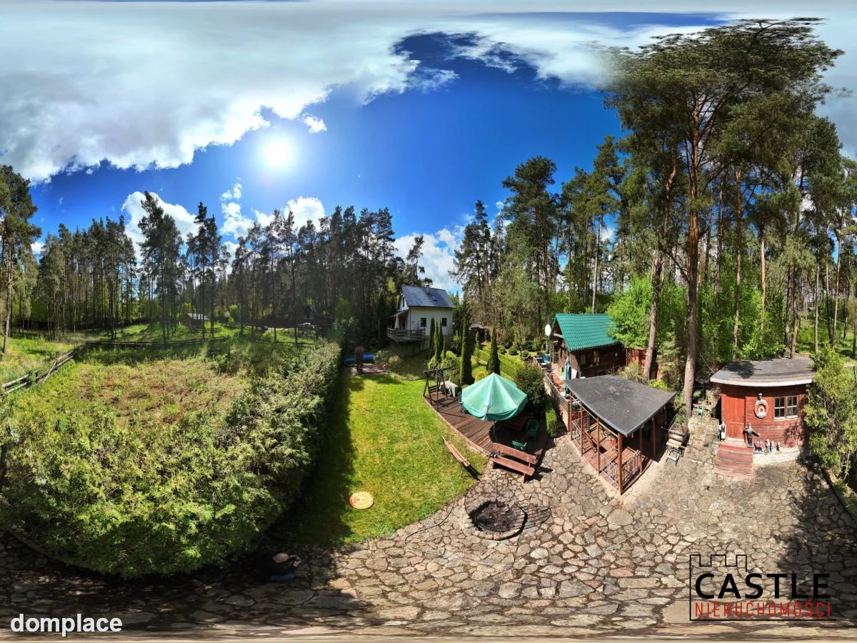 Dom przy lesie | 1221 m² działki | 2 domki — zdjęcie 10