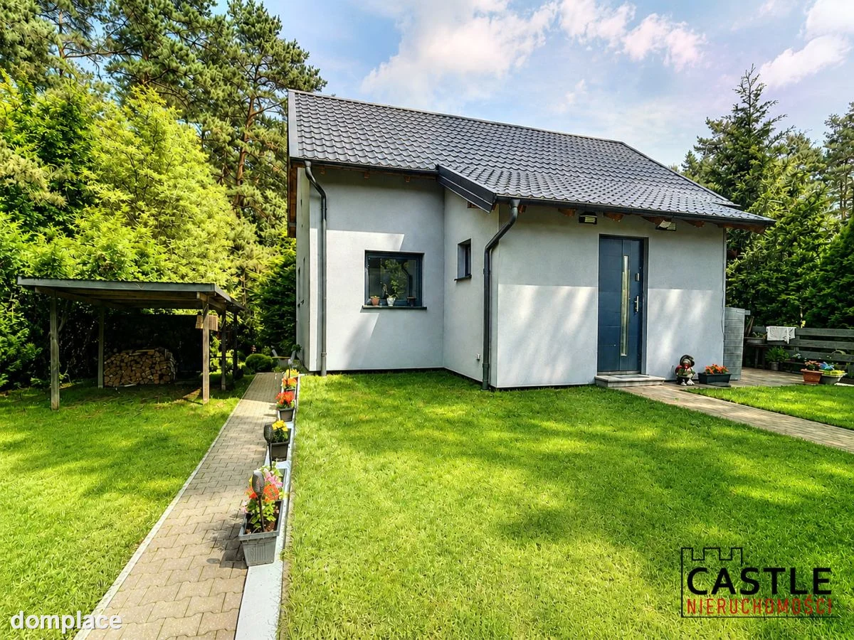 Dom przy lesie | 1221 m² działki | 2 domki — zdjęcie 16