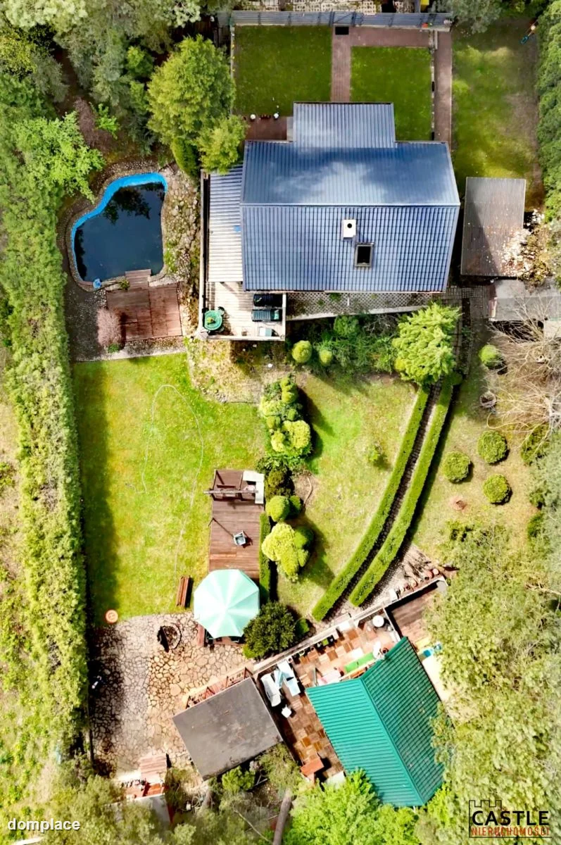 Dom przy lesie | 1221 m² działki | 2 domki — zdjęcie 17