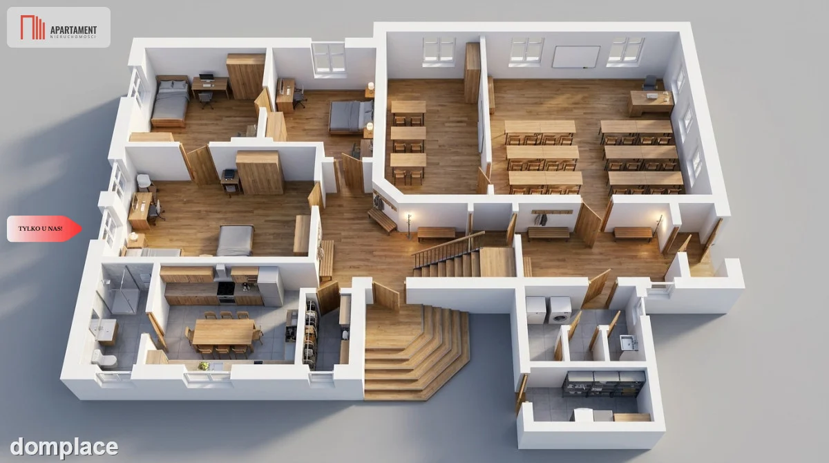 * Dom z duszą! Dawna szkoła pod usługi-Iwno 400 m2 — zdjęcie 3
