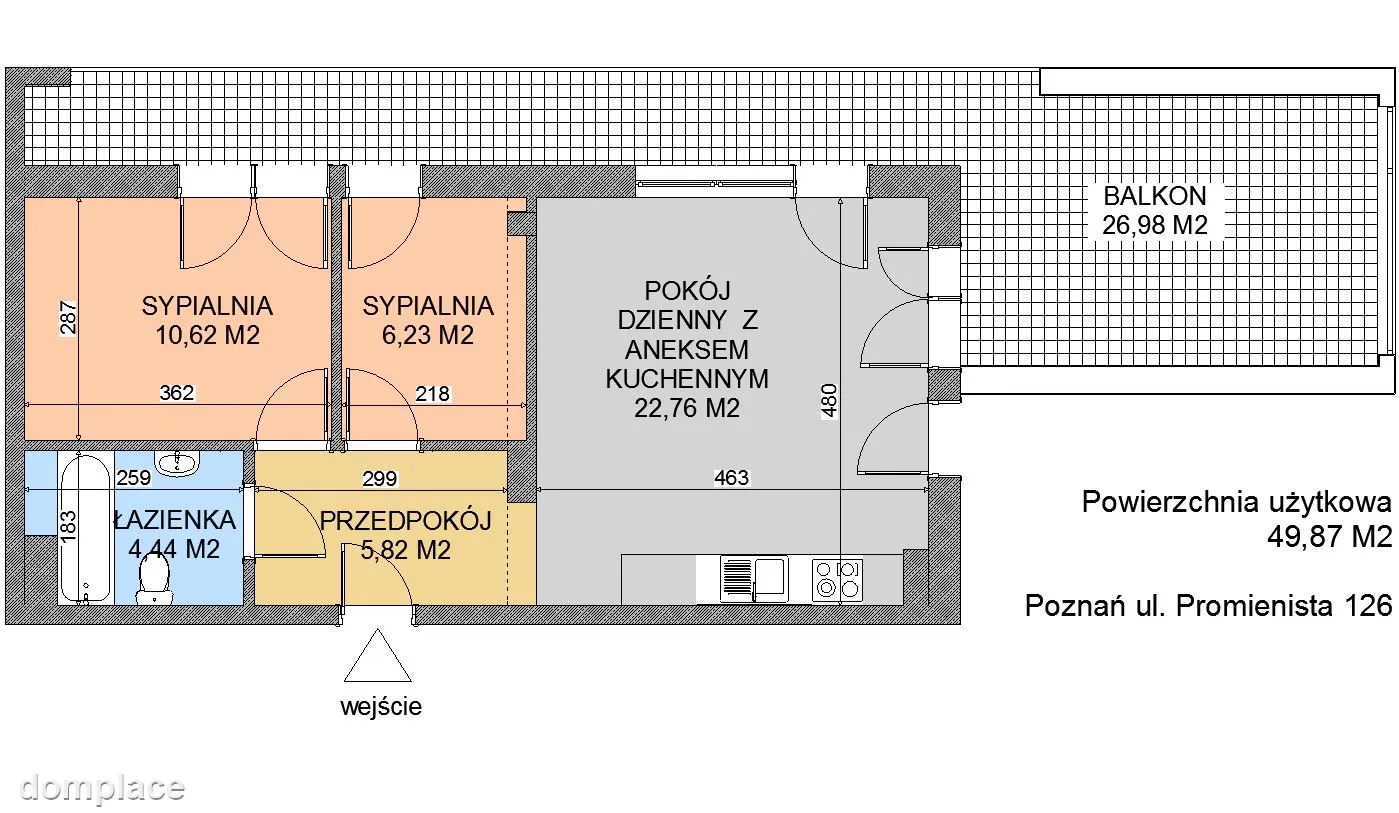 Wolne. ul. Promienista 126. Taras, miejsce postojowe, kilmatyzacja — zdjęcie 2