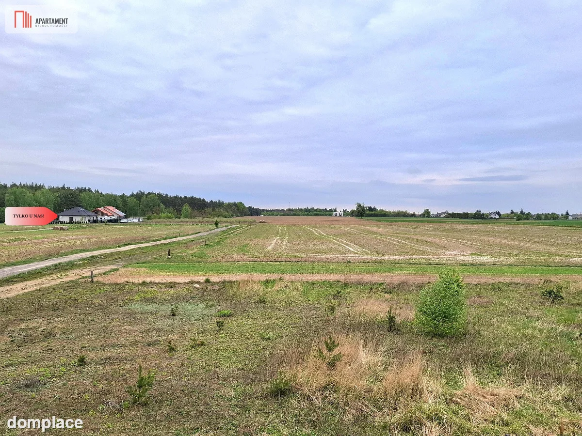 Szczutki 1106m2 malownicze miejsce pola lasy — zdjęcie 5