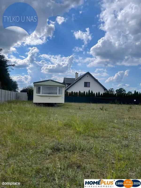 Działka budowlana 1200 m² Małopole ogrodzona MPZP.