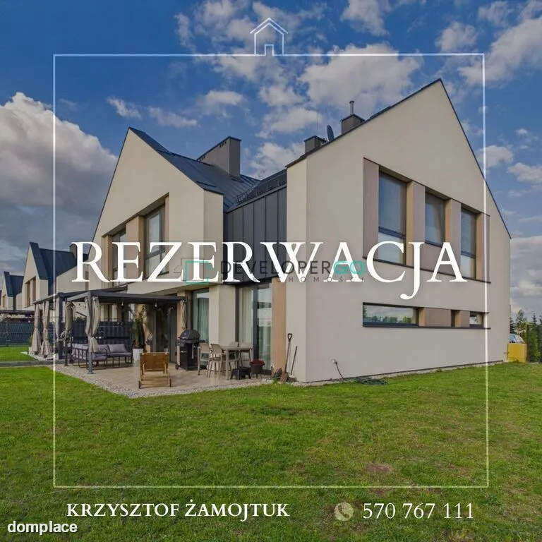 Nowoczesny dom | Fasty | 162m2 | 6 pokoi.