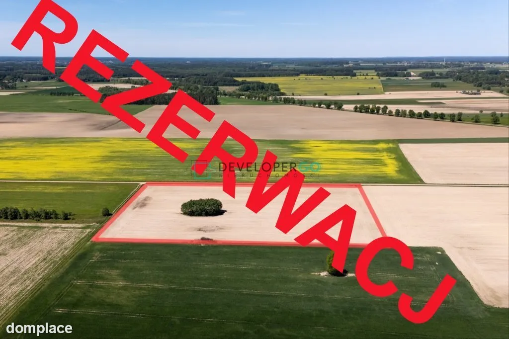 Kształtna działka rolna w Folwarkach Tylwickich!