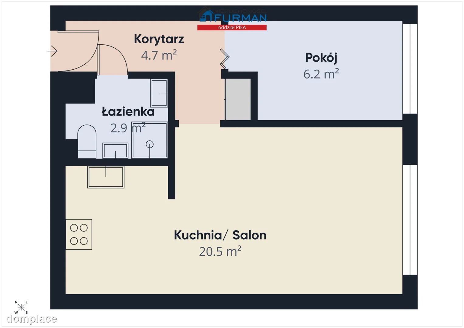 Mieszkanie — Piła, Śródmieście — zdjęcie 9