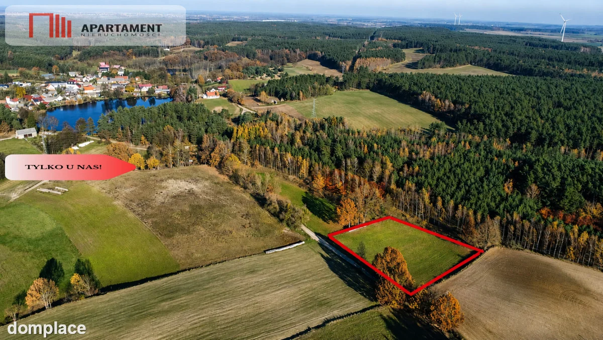Spokój, natura, jeziora–działka zagrodowa Dormowo — zdjęcie 2