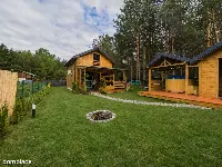 Dom letniskowy w Bołtrykach –sauna, balia, kominek — zdjęcie 2