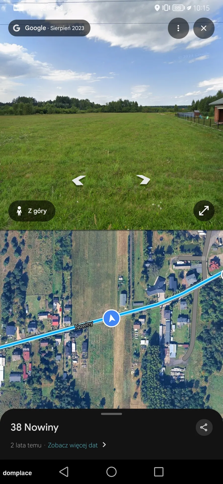 Działka rolno budowlana z możliwością zabudowy