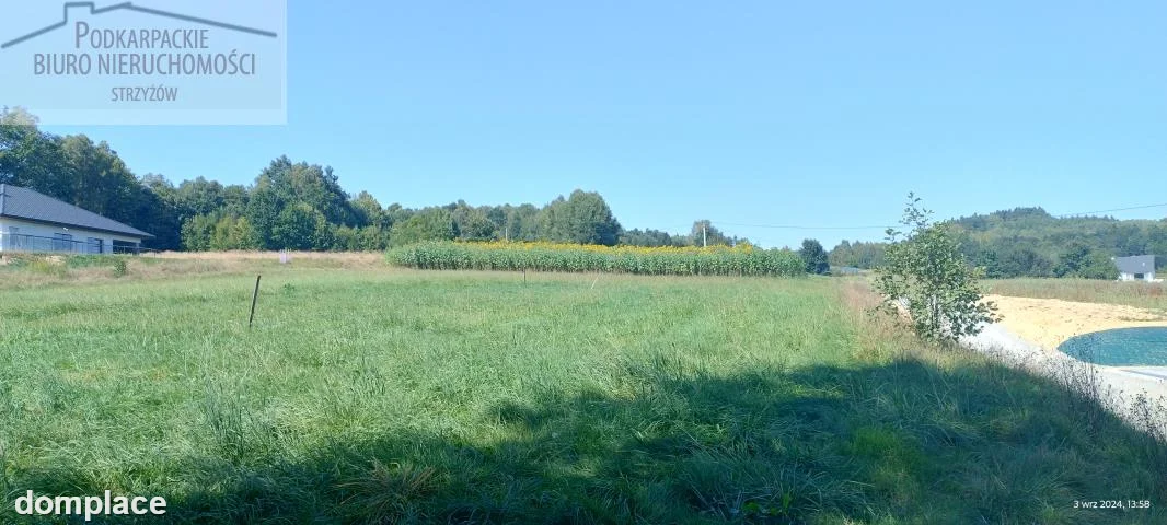 Działka — strzyżowski, Niebylec