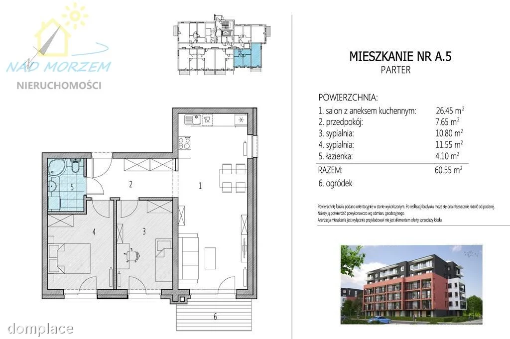 Mieszkanie — kołobrzeski, Kołobrzeg — zdjęcie 2