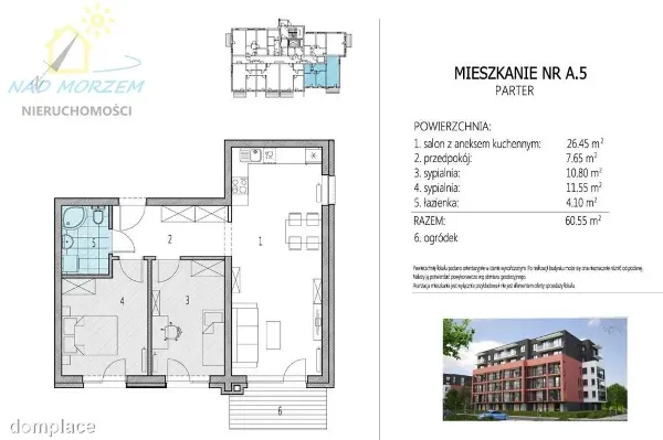 Mieszkanie — kołobrzeski, Kołobrzeg — zdjęcie 2