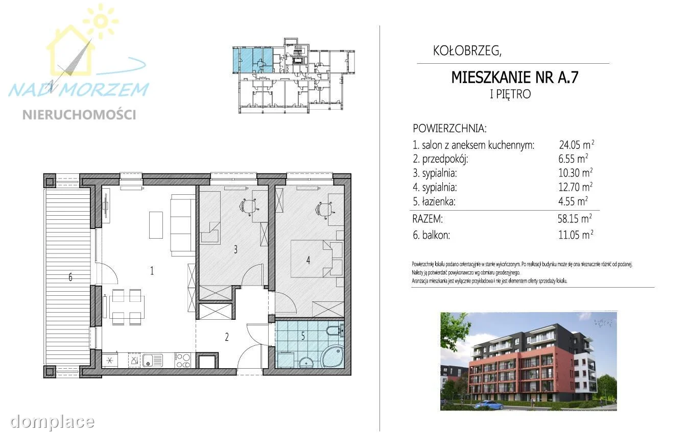 Mieszkanie — kołobrzeski, Kołobrzeg — zdjęcie 2