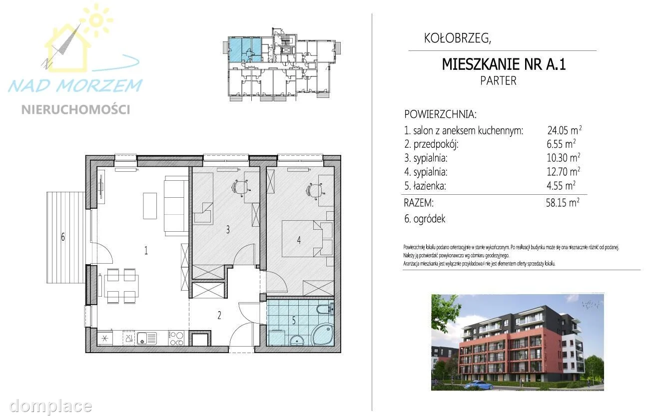 Mieszkanie — kołobrzeski, Kołobrzeg — zdjęcie 2