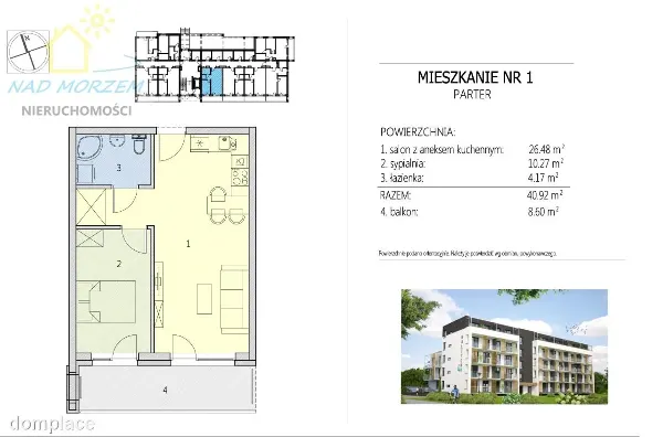 Mieszkanie — kołobrzeski, Kołobrzeg — zdjęcie 3