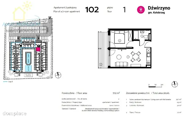 Mieszkanie — kołobrzeski, Kołobrzeg — zdjęcie 2