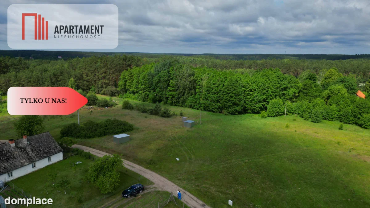 Działka 5000 m2 ze ścianą lasu, raj dla duszy — zdjęcie 4