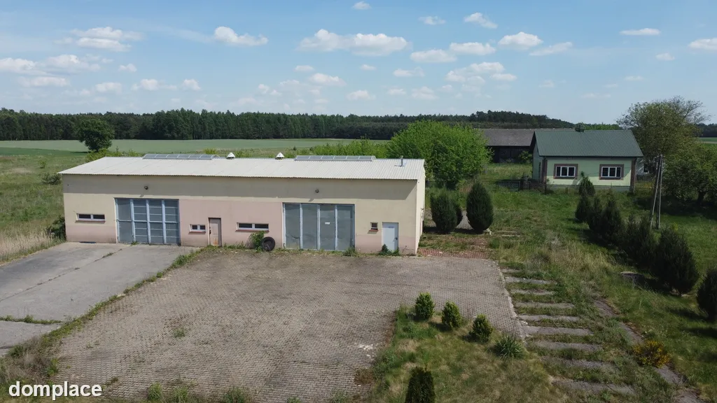 Hala produkcyjno-warsztatowa 209 m kw. gm. Przyłęk