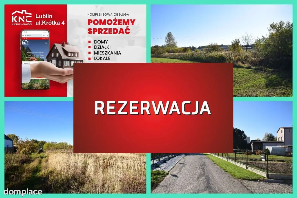 Działka budow.-rolna + łąka. Media 100 % w działce