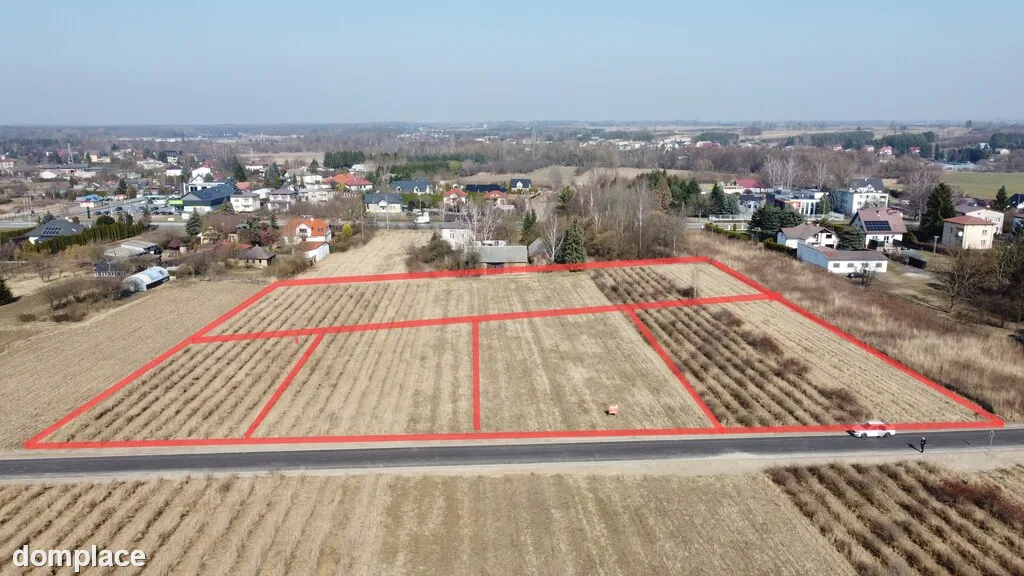 Działka 22 MN 1072 m2 w Końskowoli gm. Puławy.