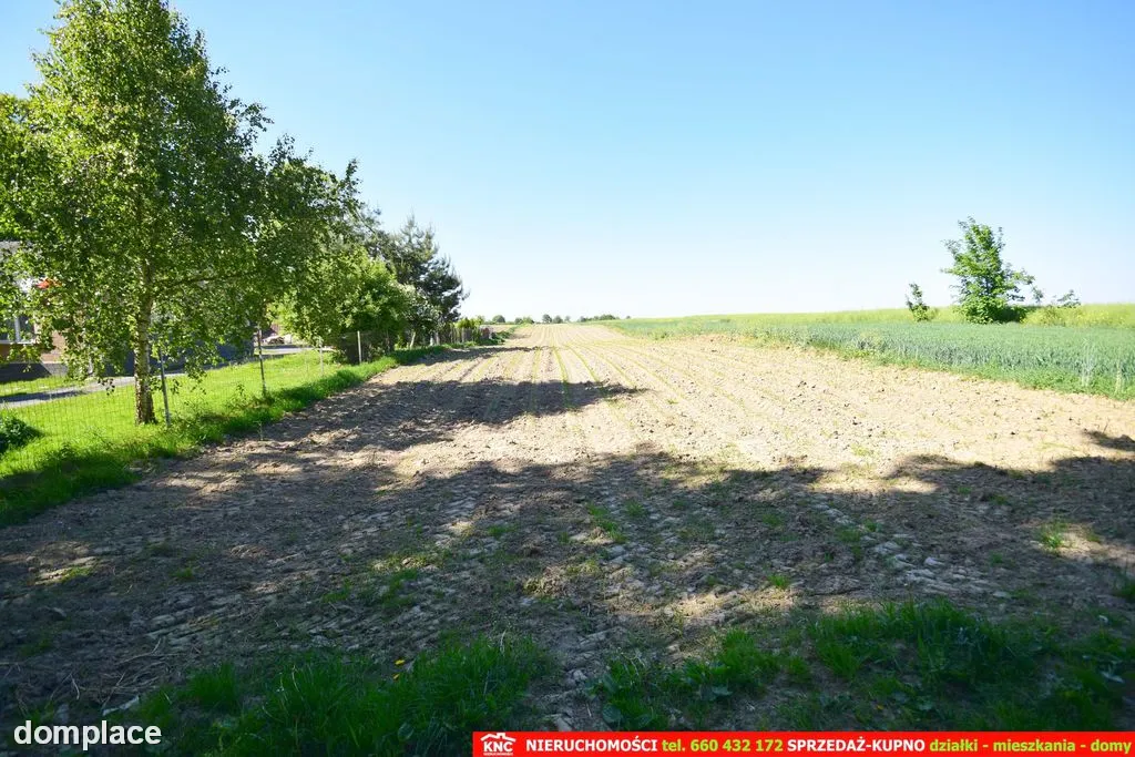 Działka rolno-budowlana bezpośrednio przy lesie.