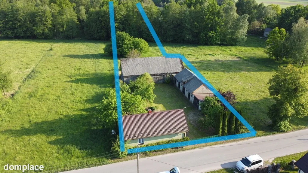 Siedlisko w Barłogach gm. Kurów 35 kw. do Lublina.