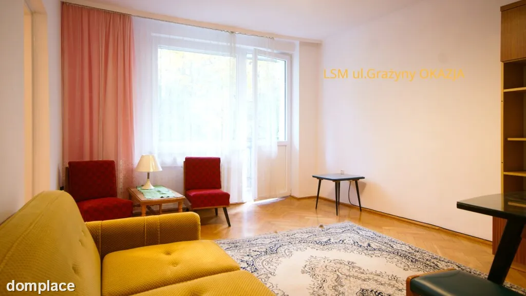 Mieszkanie 62,2 m2, 3 pokoje, LSM