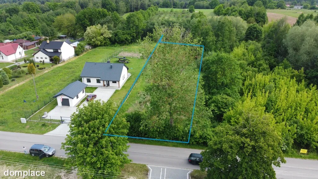 Działka budowlana 2000 m2 w Bronowicach gm. Puławy