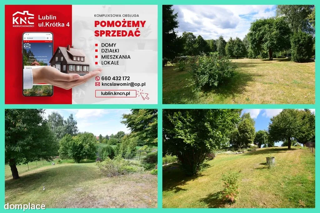Działka w Lublinie z wydanymi warunkami zab. (WZ).