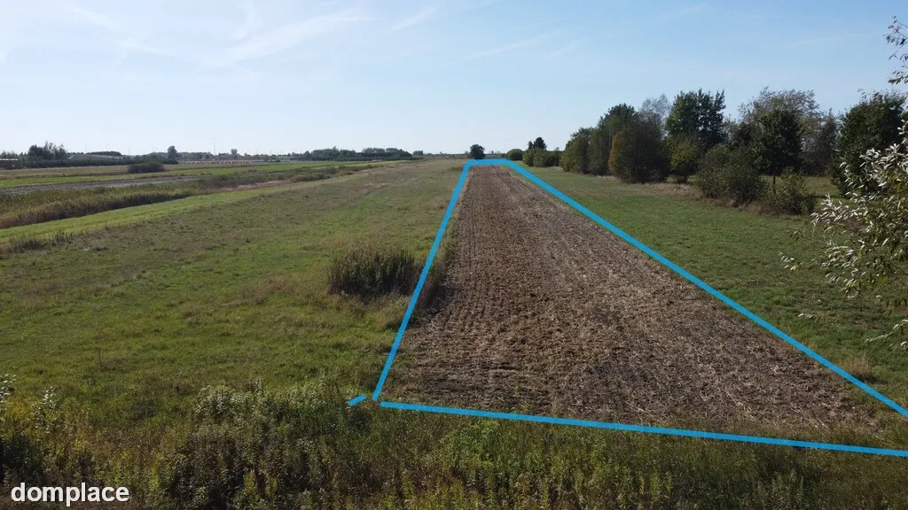 Działka budowlana 0.55 ha Sielce gm. Końskowola
