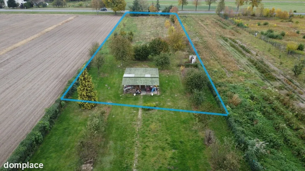Działka 4017 m2 budowlana Leokadiów gm. Puławy.