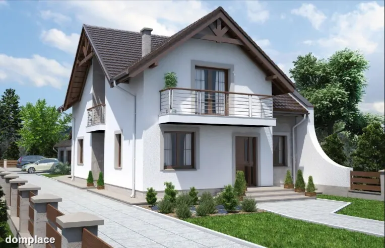 Dom w stanie surowym 157m2 Charlęż g. Spiczyn