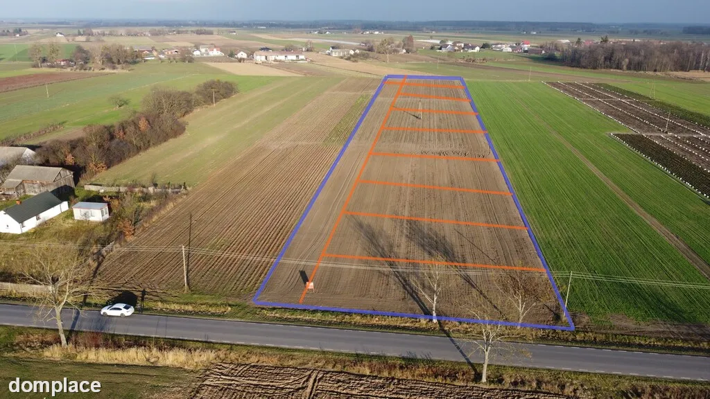 Działka z WZ w Helenowie/Policzna 16 km od Puław