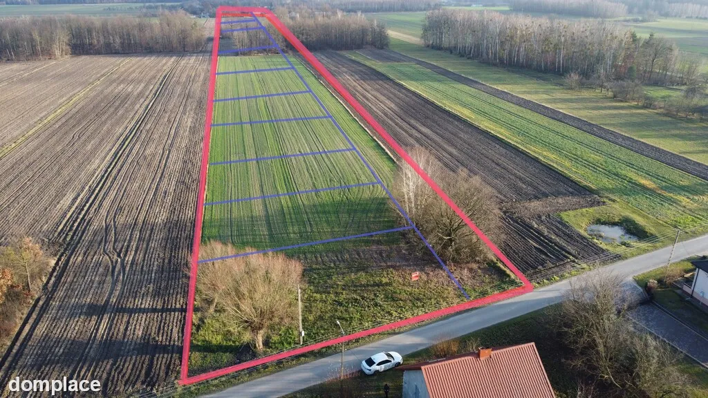 Działka (1182 m2) z WZ w Jabłonowie gm. Policzna.