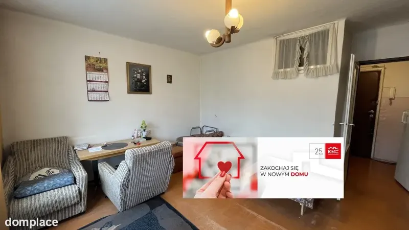 Kawalerka 25 m2 (drugie piętro) w centrum Puław.
