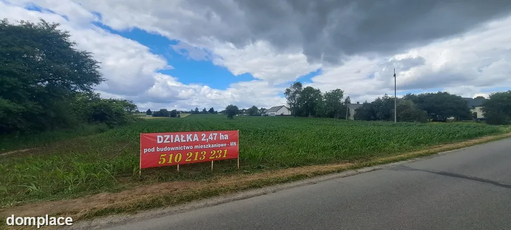 Krępiec k/ Lublina. Atrakcyjna działka budowlana!!
