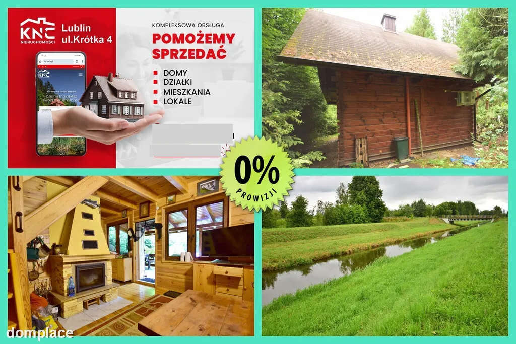 Domek letni na Pojezierzu Łęczyńsko-Włodawskim.