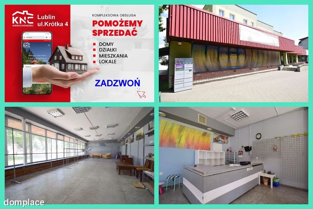 Duży lokal handlowo-usługowy, parter, rampa.
